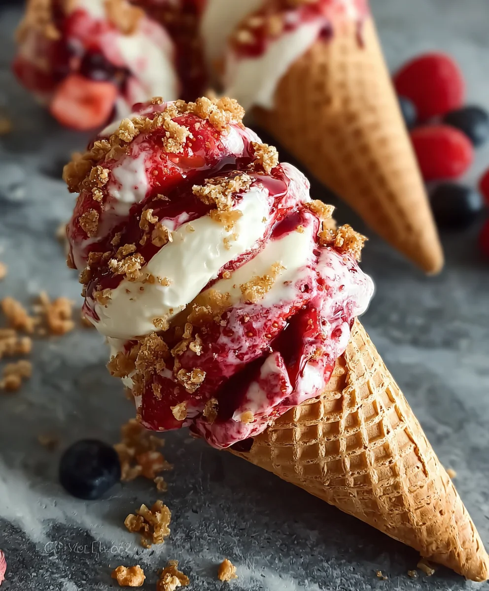 Delicious Cheesecake Cones-Easy Dessert Recipe