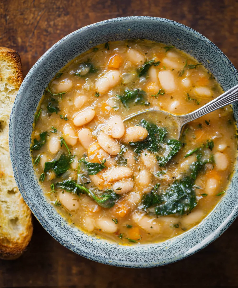 The Best White Bean Soup - Hearty & Flavorful
