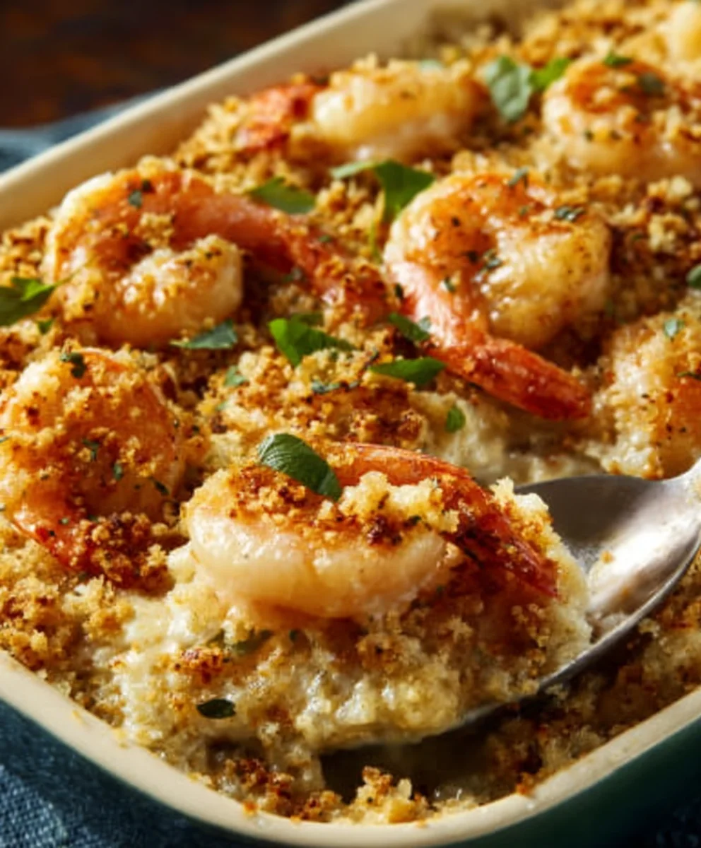 Easy Shrimp Casserole - Delicious Weeknight Meal