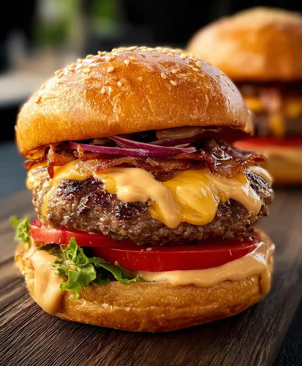 Smash Burgers with Beef Beef Baconnaise - Ultimate Flavor Bomb