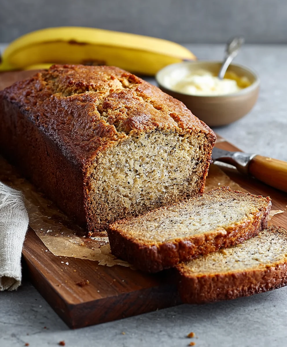 Easy Moist Banana Bread Recipe - Delicious & Simple