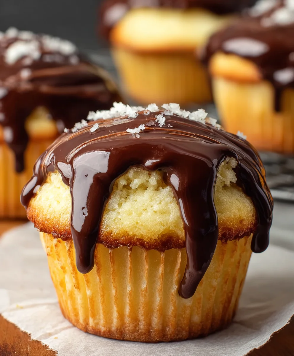 Boston Cream Cupcakes- Easy Dessert Recipe