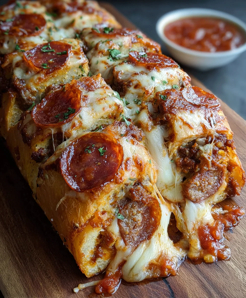 Meat Lovers Pizza Bread- Easy Delicious Recipe