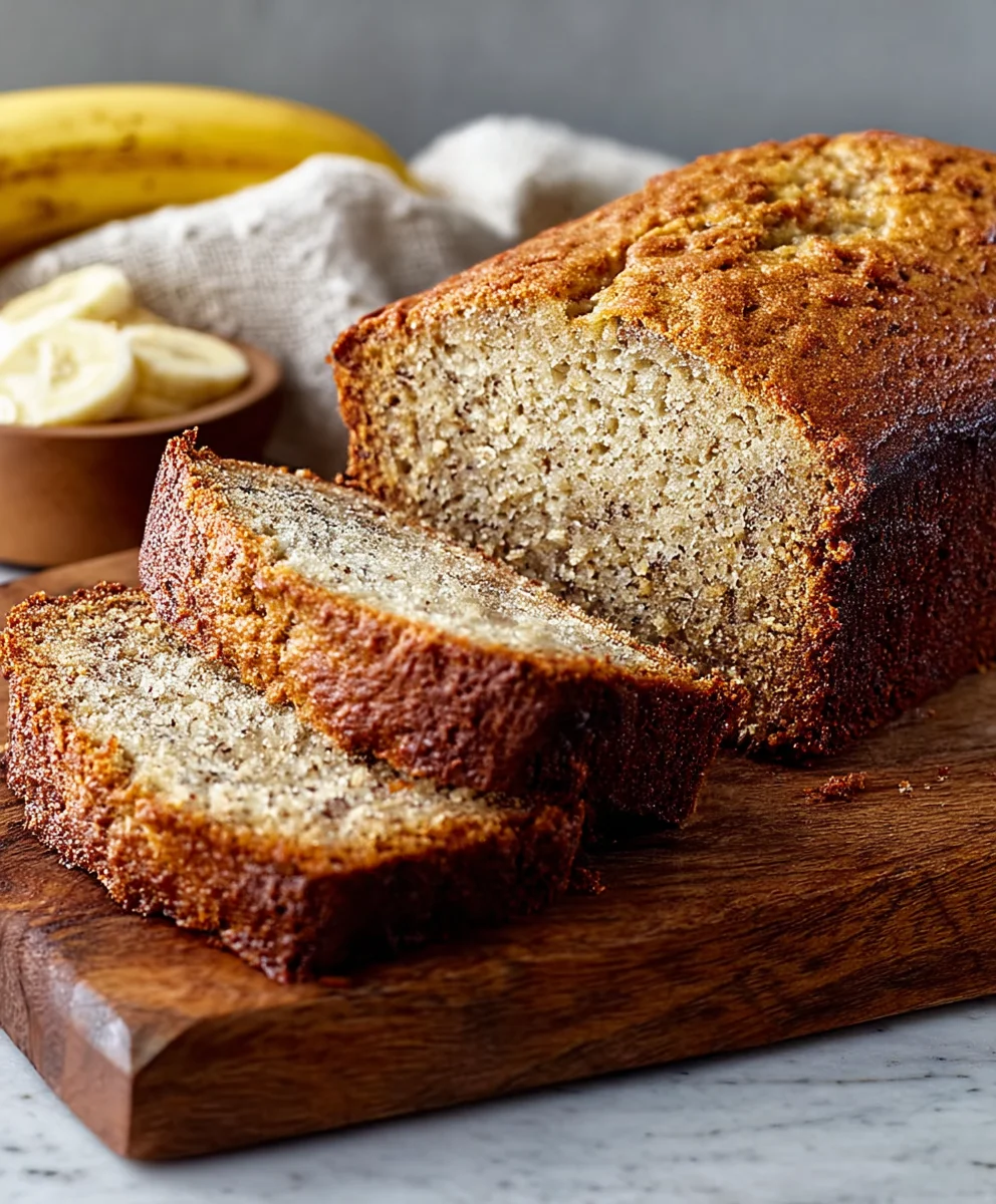 Easy Moist Banana Bread Recipe - Delicious & Simple