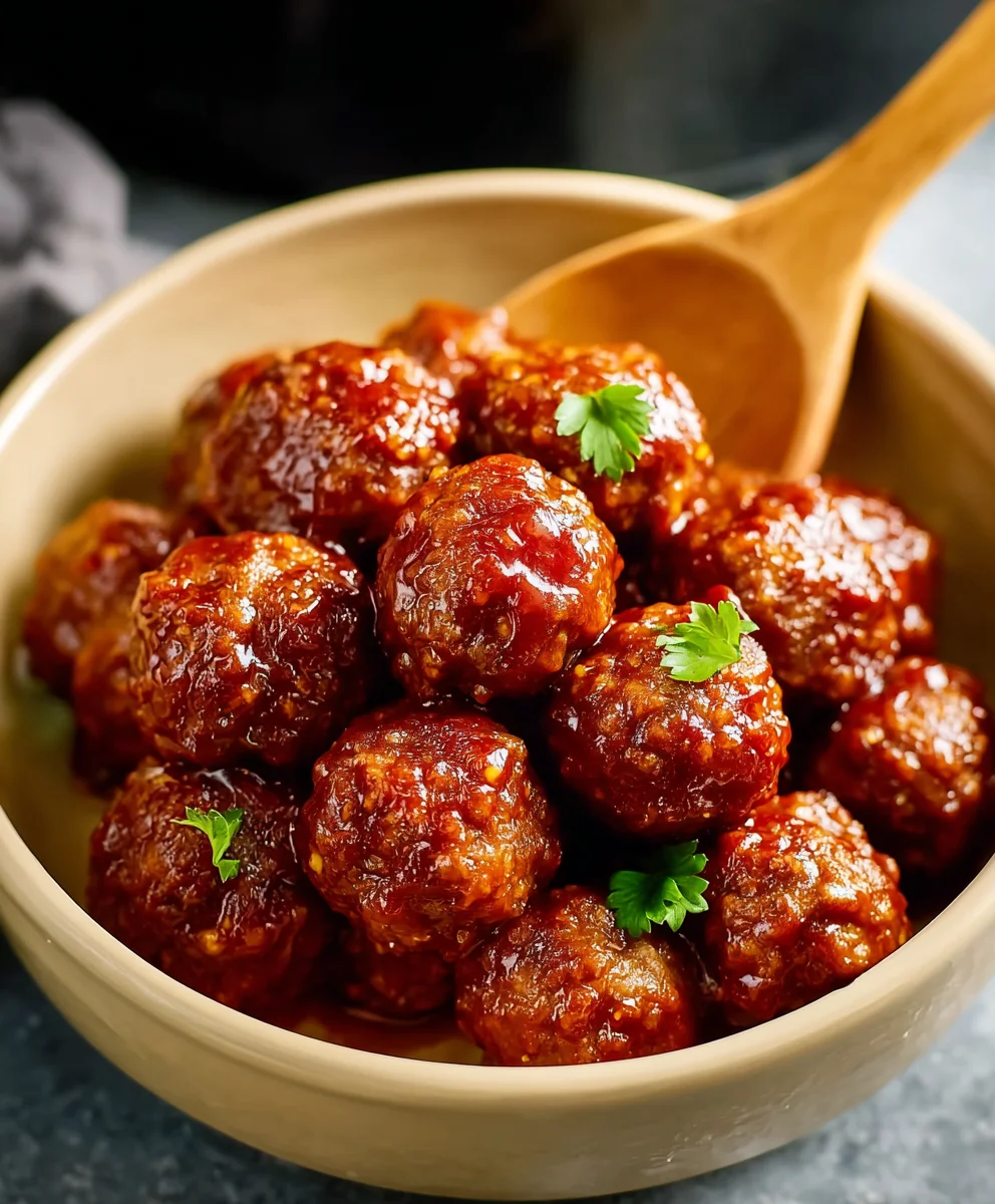 Honey Buffalo Beef Meatballs - Easy Appetizer Recipe