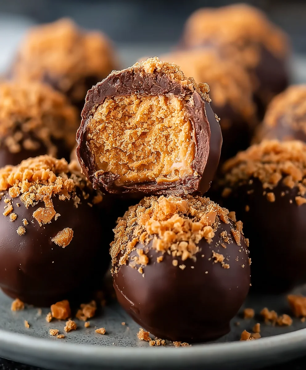 Easy Butterfinger Candy Balls - Decadent No-Bake Treat