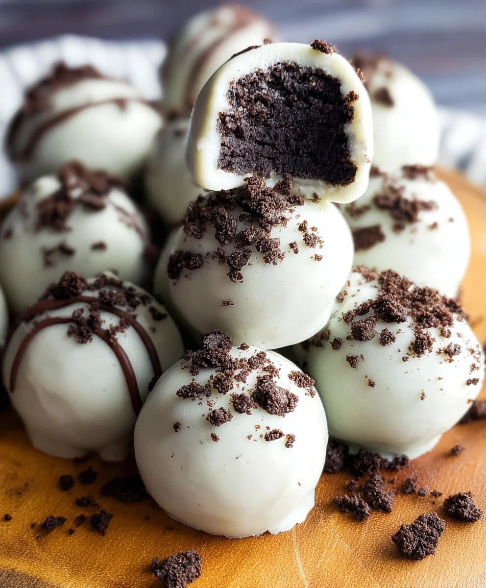 Easy Oreo Truffles Recipe - Deliciously Simple Balls