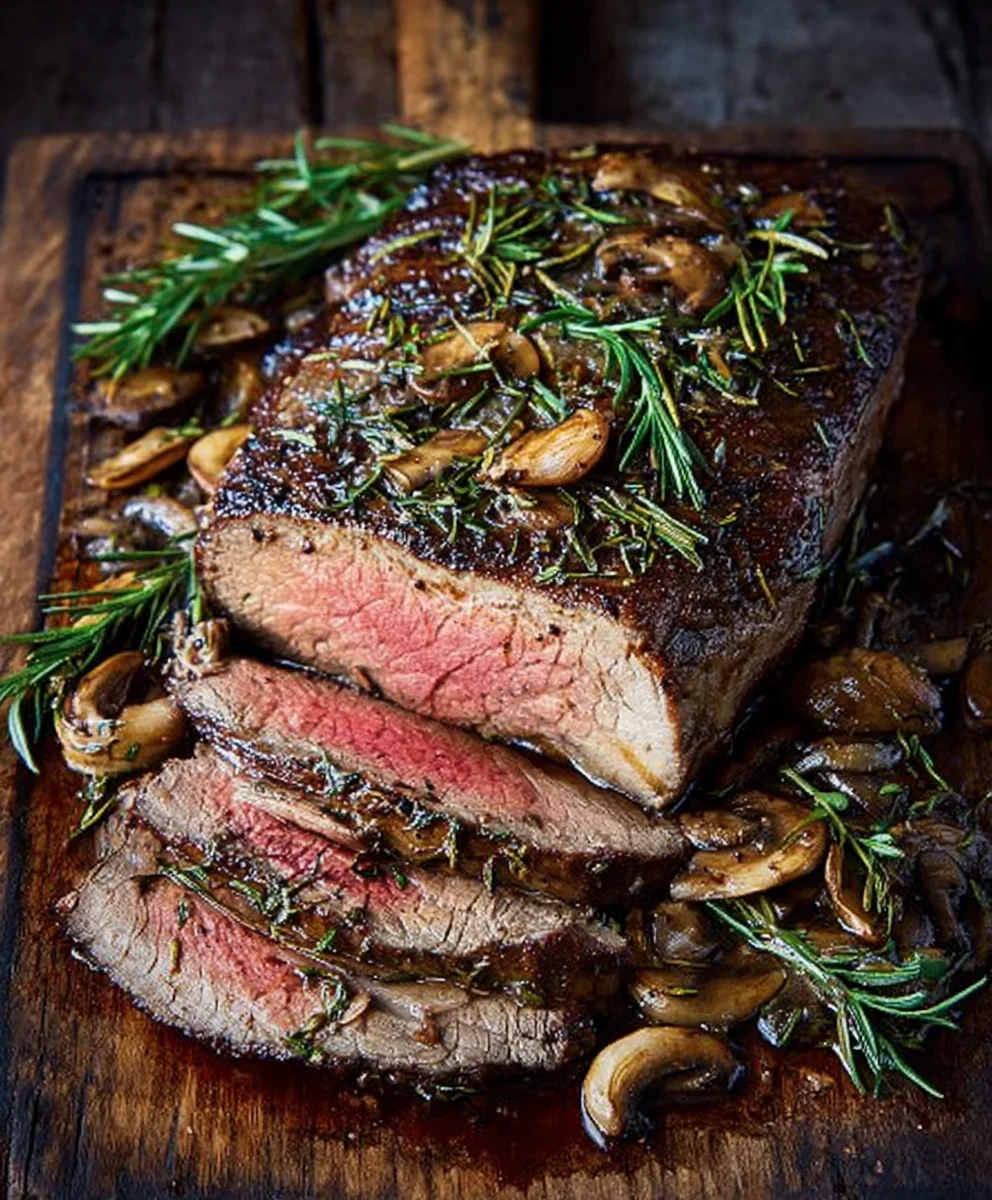 Rosemary Garlic Roast Beef - Easy Flavorful Dinner