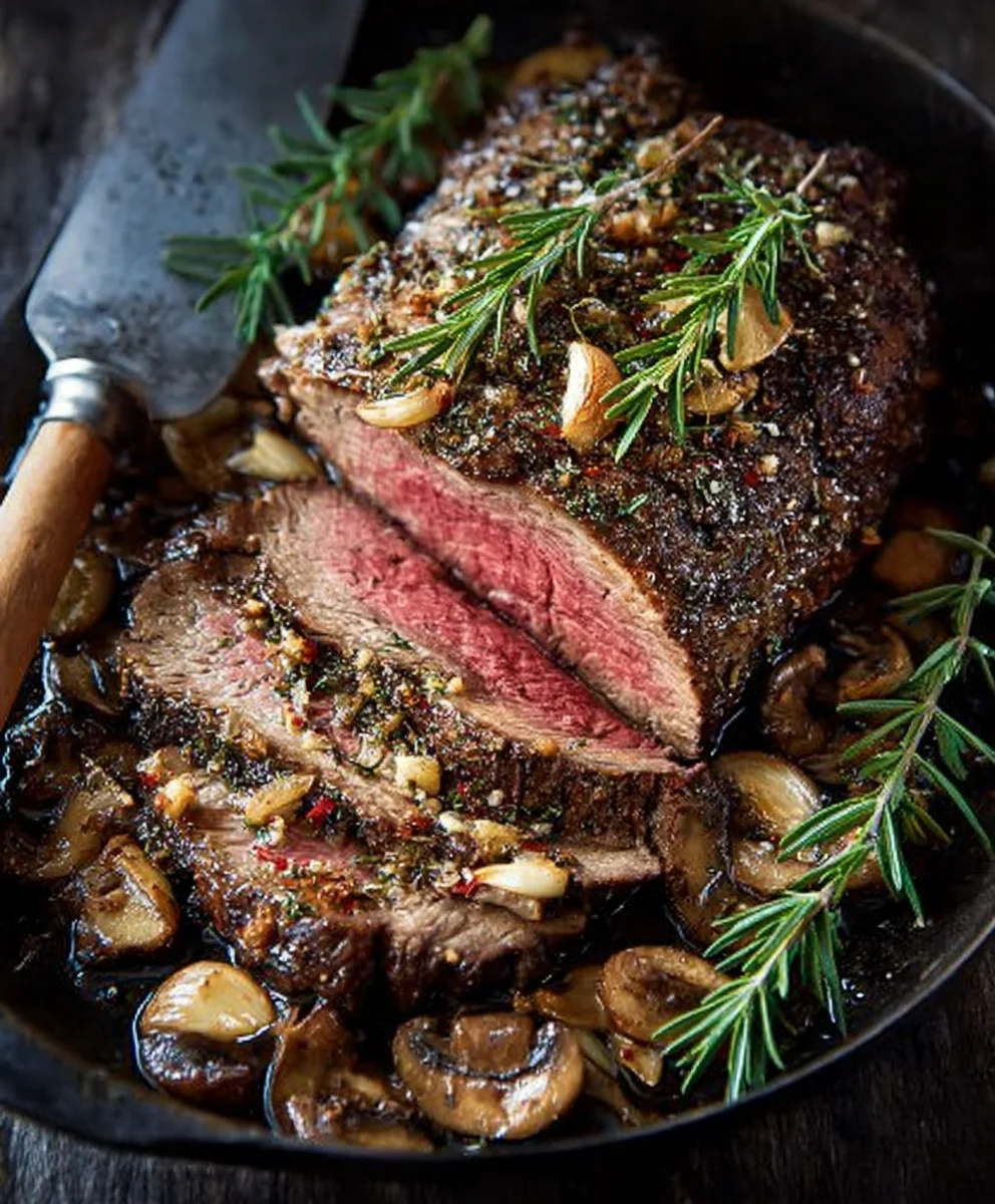 Rosemary Garlic Roast Beef - Easy Flavorful Dinner