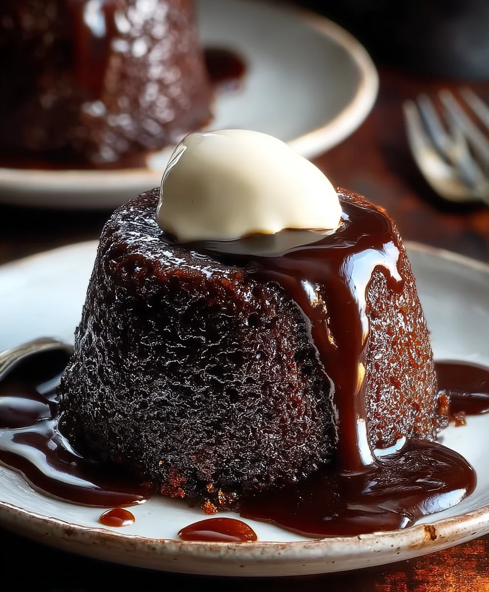 Chocolate Sticky Toffee Puddings - Easy Dessert for Two