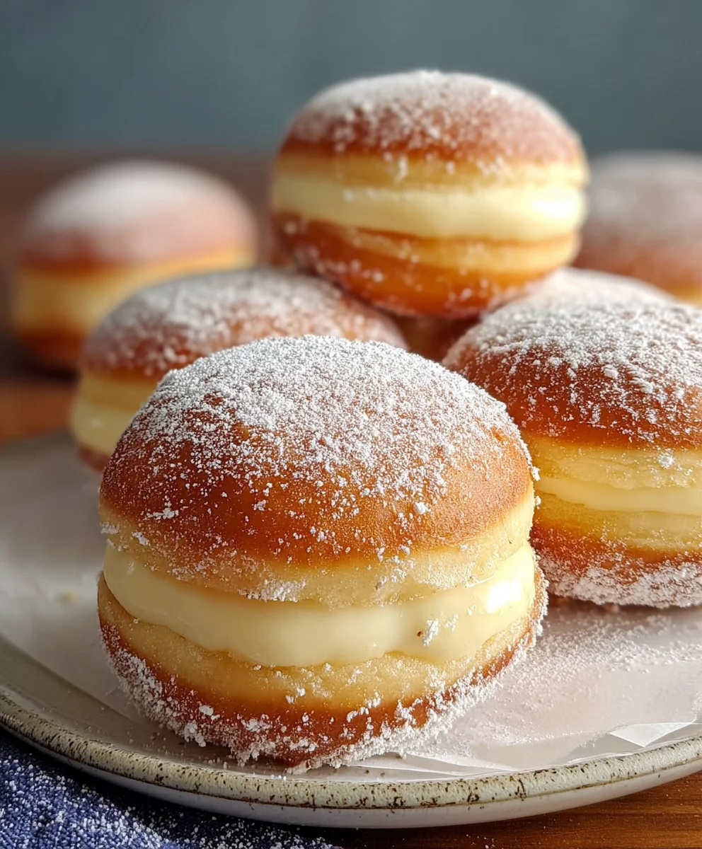 Bavarian Cream Donuts - Delicious Homemade Treat