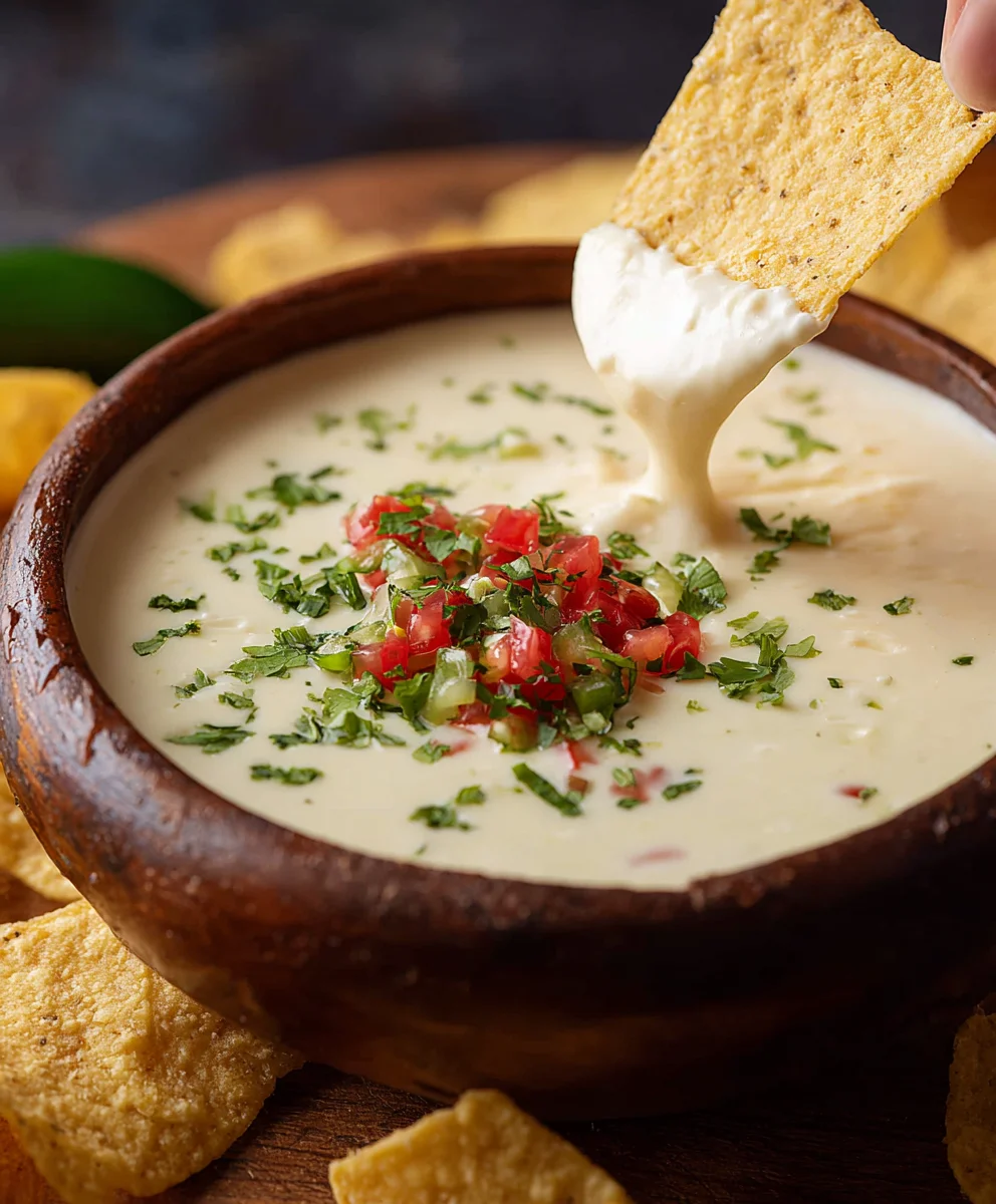 Easy Queso Blanco Cheese Dip Recipe- Creamy & Delicious