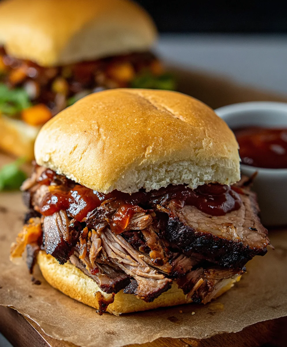 Juicy BBQ Beef Brisket Sandwich Recipe-Ultimate Flavor