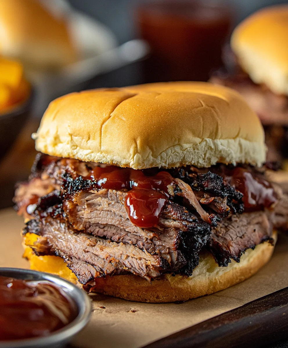 Juicy BBQ Beef Brisket Sandwich Recipe-Ultimate Flavor