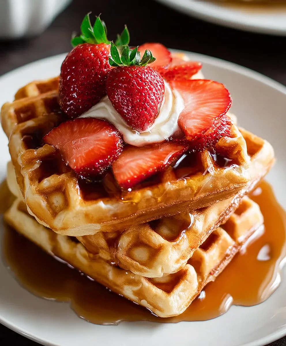 High Protein Waffles-Delicious Healthy Breakfast Recipe