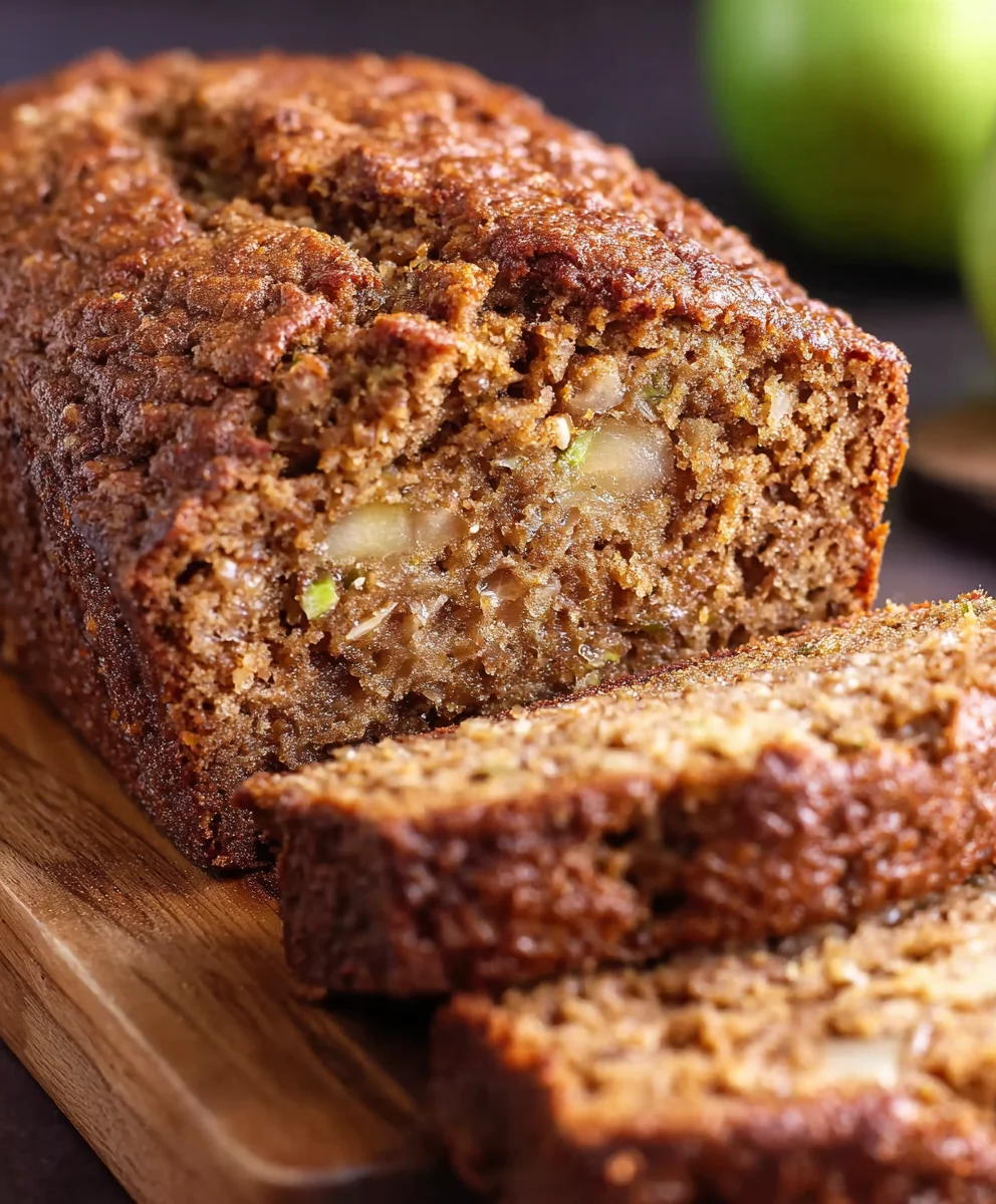 Moist Apple Zucchini Bread- Easy Homemade Recipe