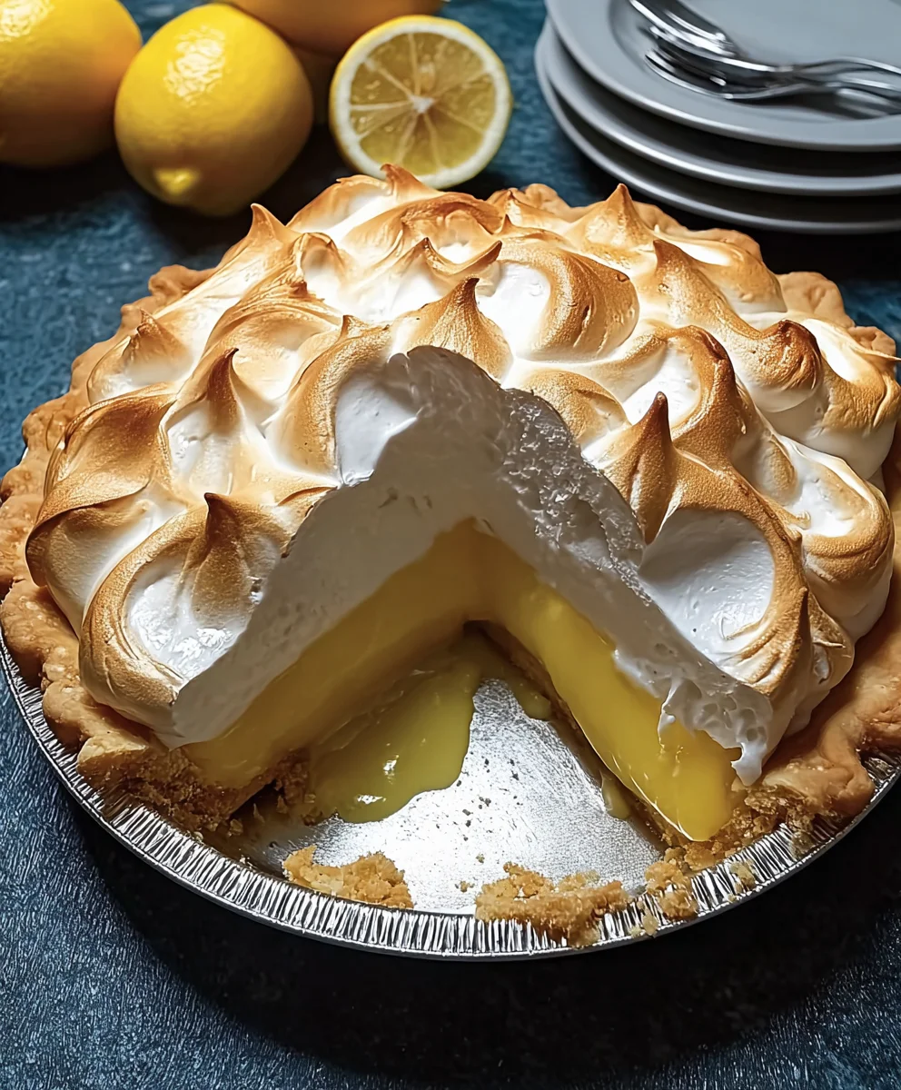 Classic Lemon Meringue Pie-Sweet Tart Perfection