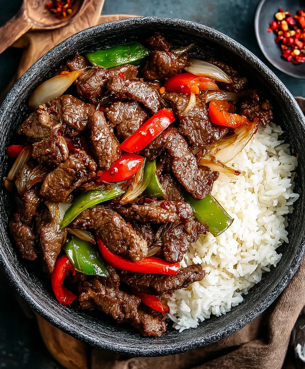 Spicy Black Pepper Beef Recipe - Quick & Flavorful Stir-Fry