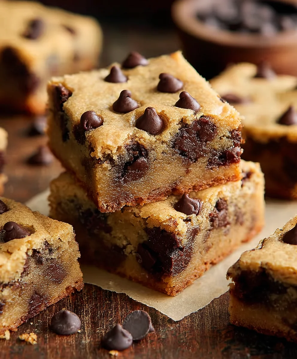 Easy Chocolate Chip Cookie Bars - Best Recipe