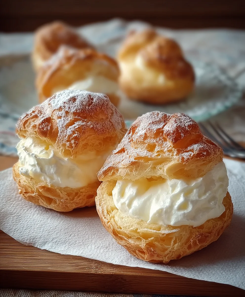 Classic Cream Puffs Recipe - Easy & Delicious