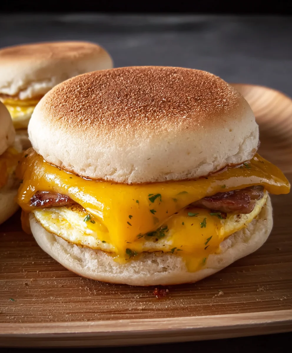 Easy Freezer Breakfast Sandwiches-Make Ahead Meal