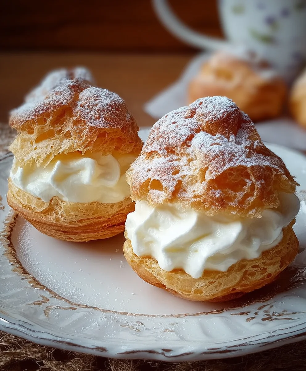Classic Cream Puffs Recipe - Easy & Delicious