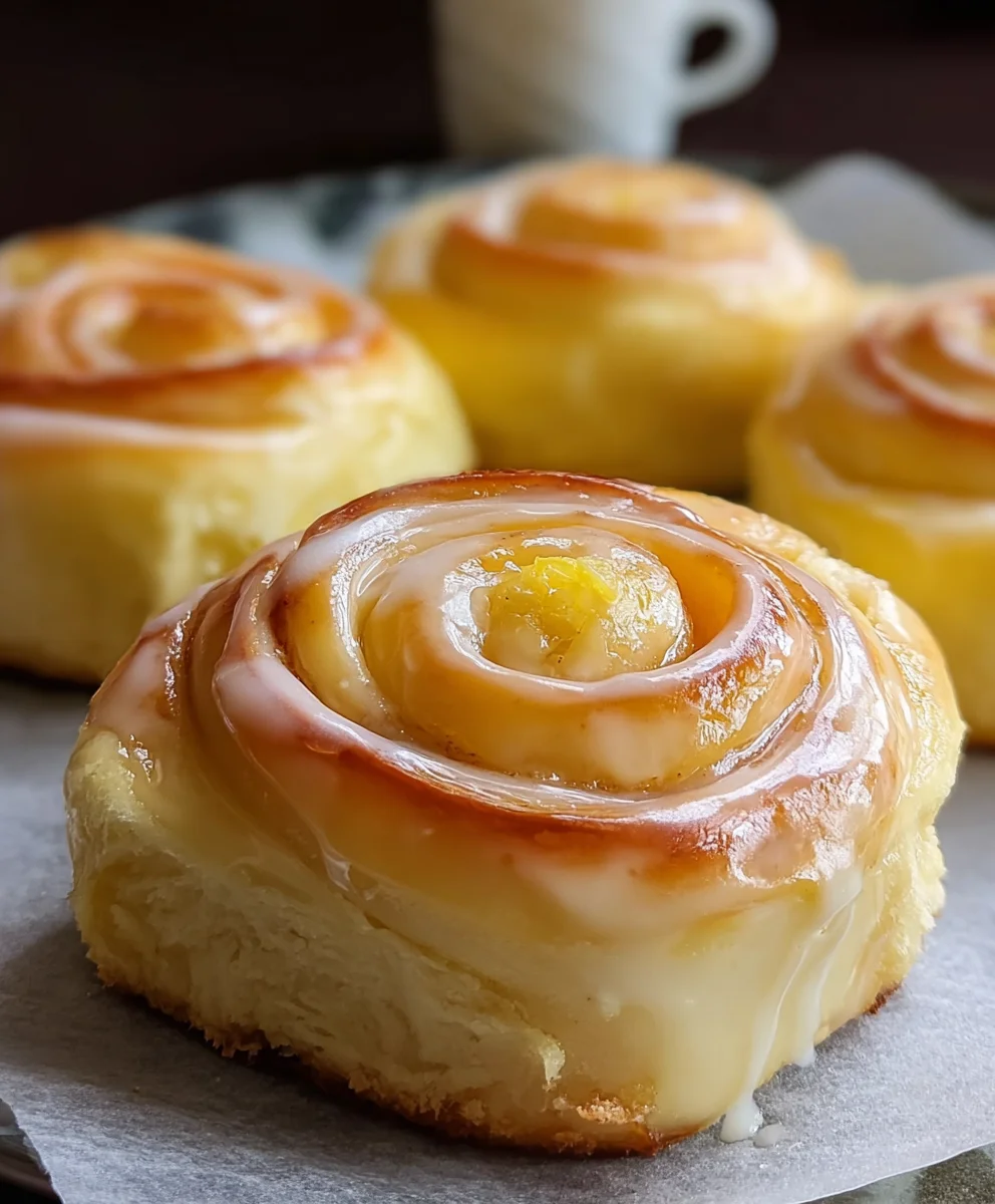 Lemon Sweet Rolls- Zesty & Irresistible Baked Treats