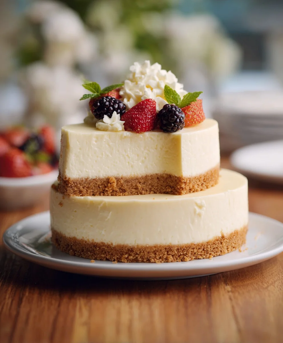 Cheesecake Wedding Cakes - Unique Dessert Twists