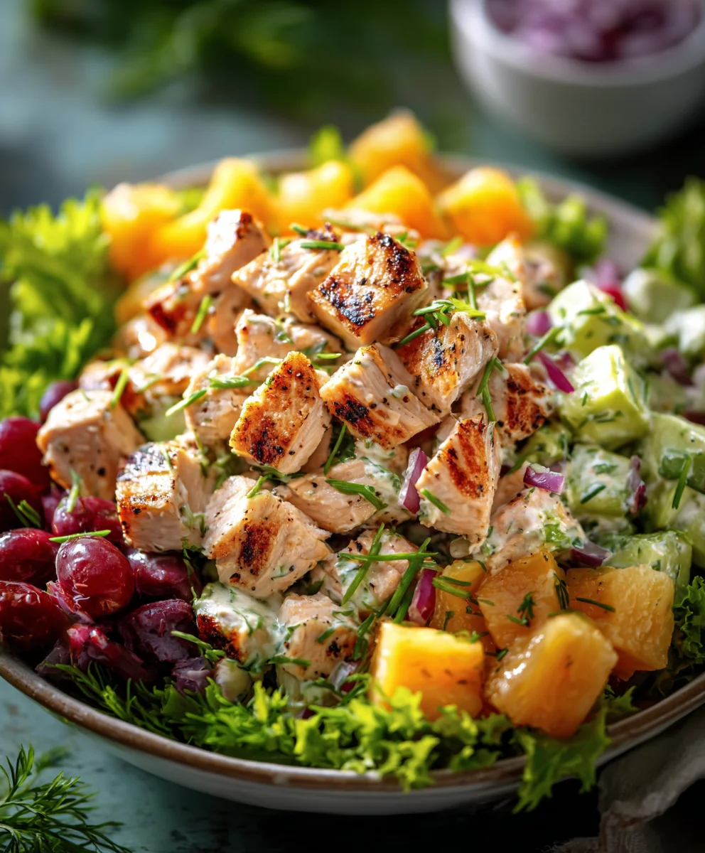 Hawaiian Chicken Salad Gluten-Free Whole Health