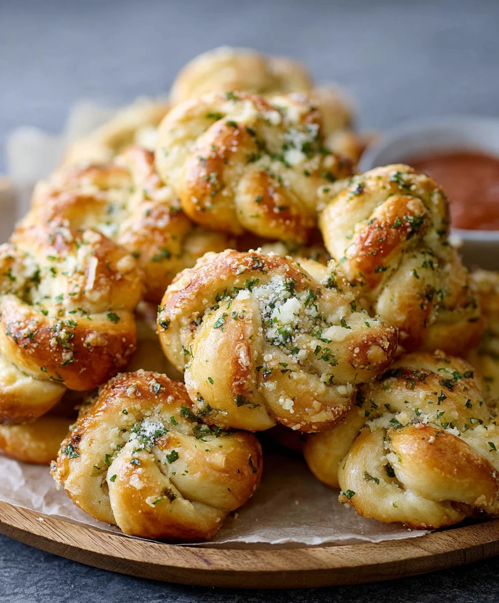 Easy Garlic Knots - Delicious Bread Recipe