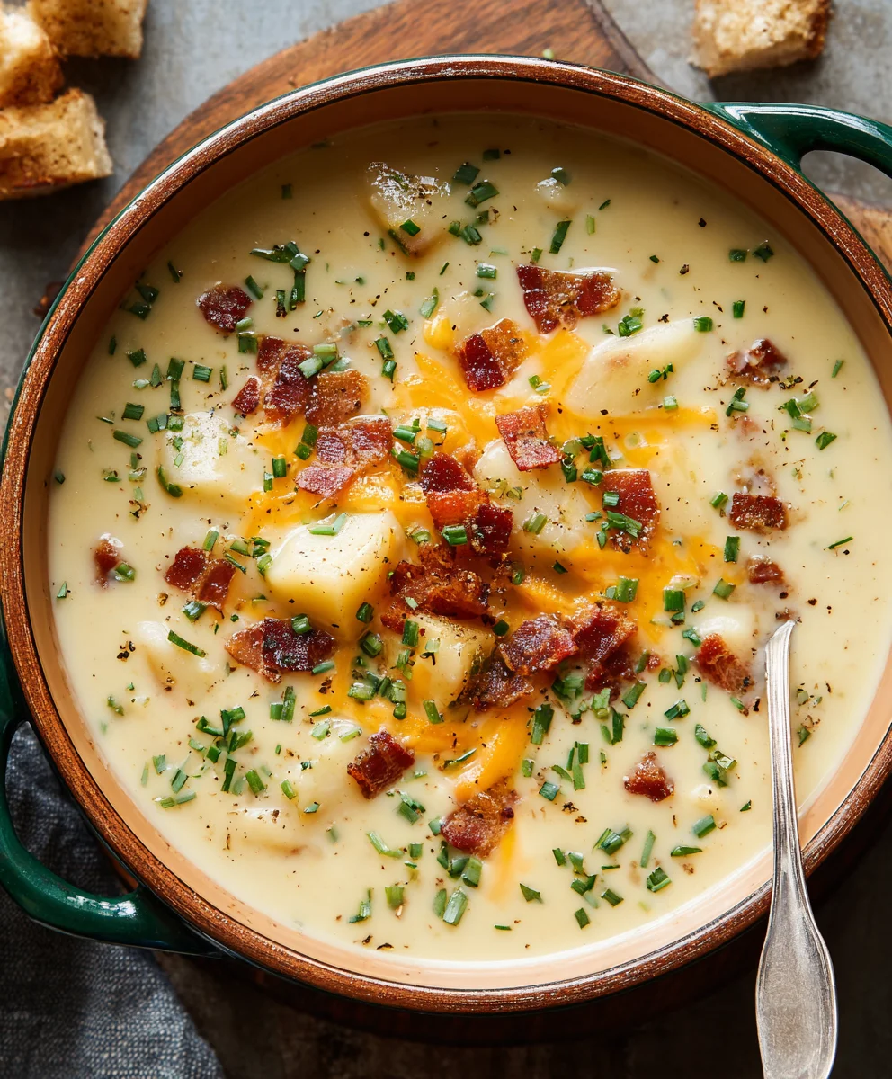 Outback Beef-Style Potato Soup - Creamy & Delicious