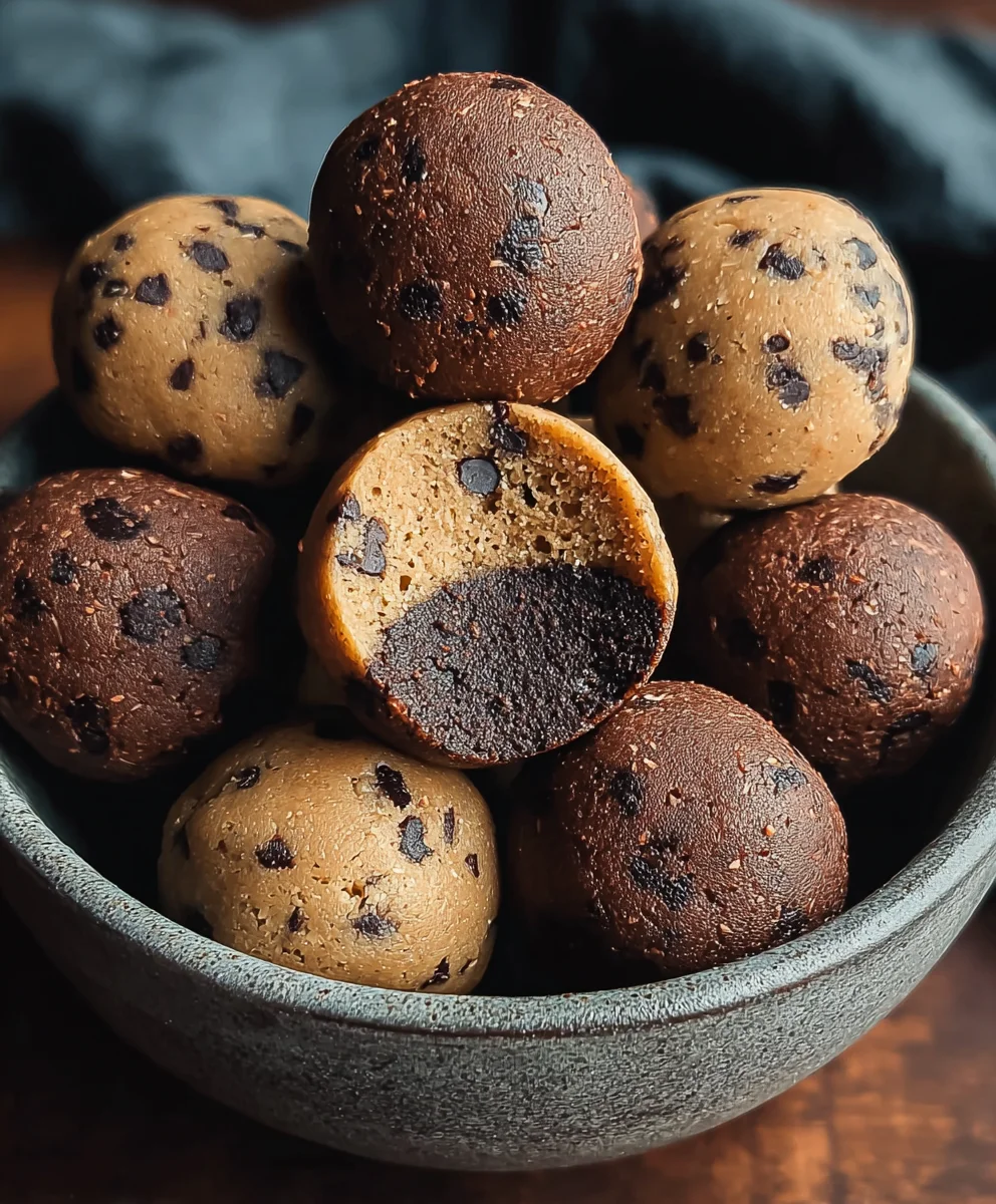 Easy Brookie Protein Balls - Healthy Treat