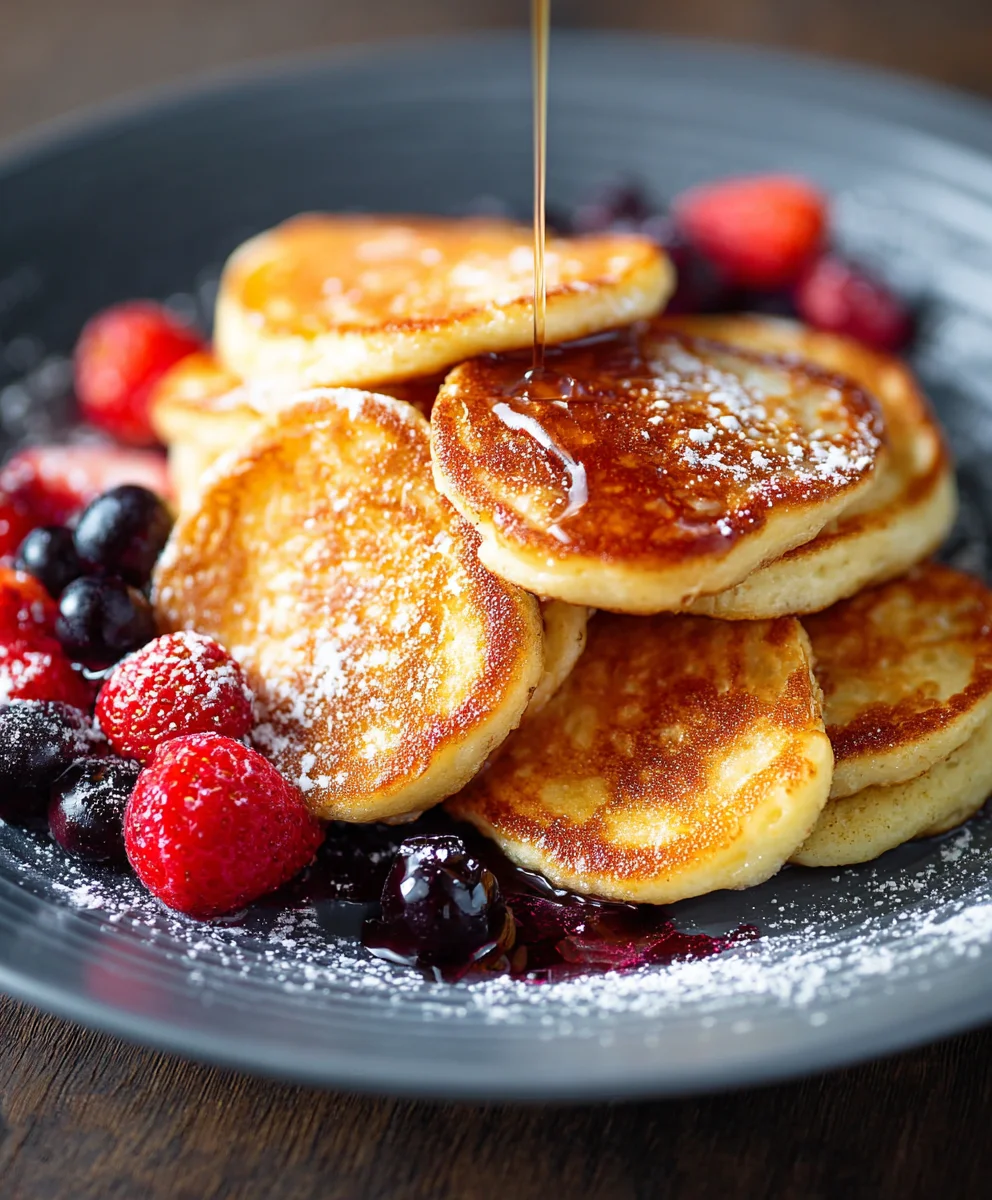 Easy Cottage Cheese Pancakes - Fluffy Breakfast Treat