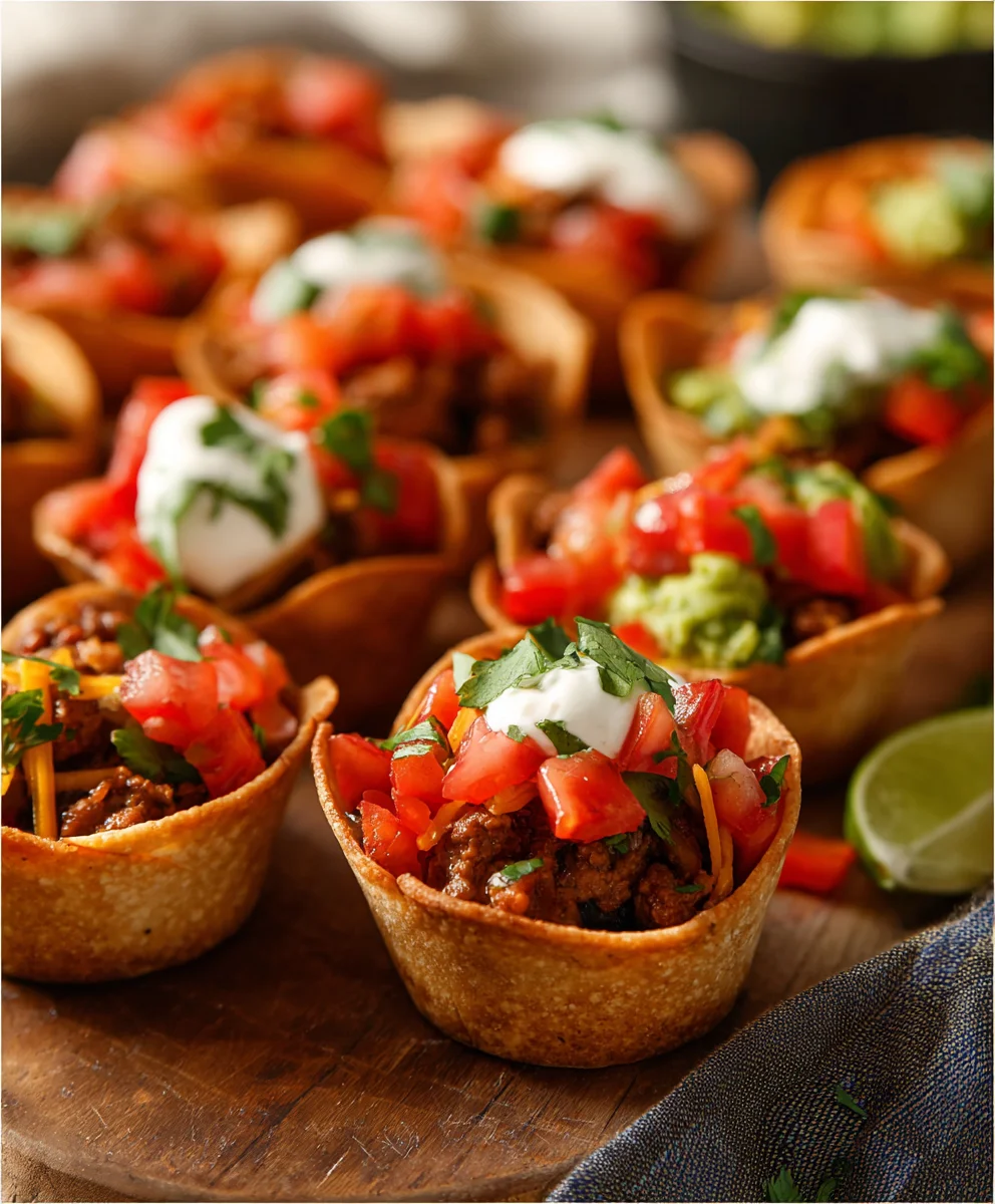 Easy Beef Taco Cups - Quick Family Dinner Idea