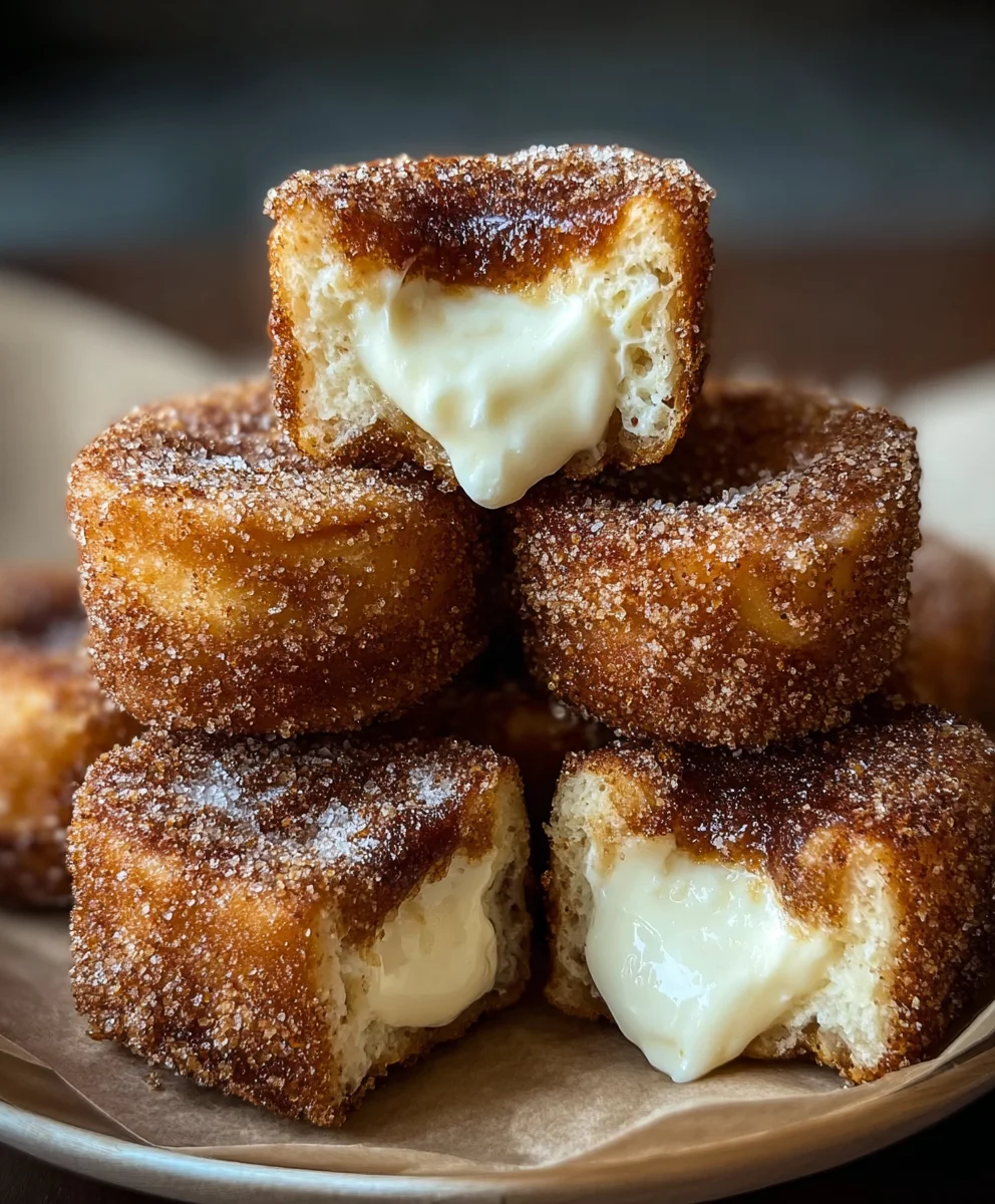 Churro Cheesecake Bites - Easy No-Bake Dessert