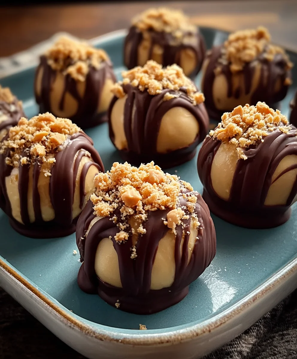 Easy No-Bake Peanut Butter Cheesecake Balls Recipe