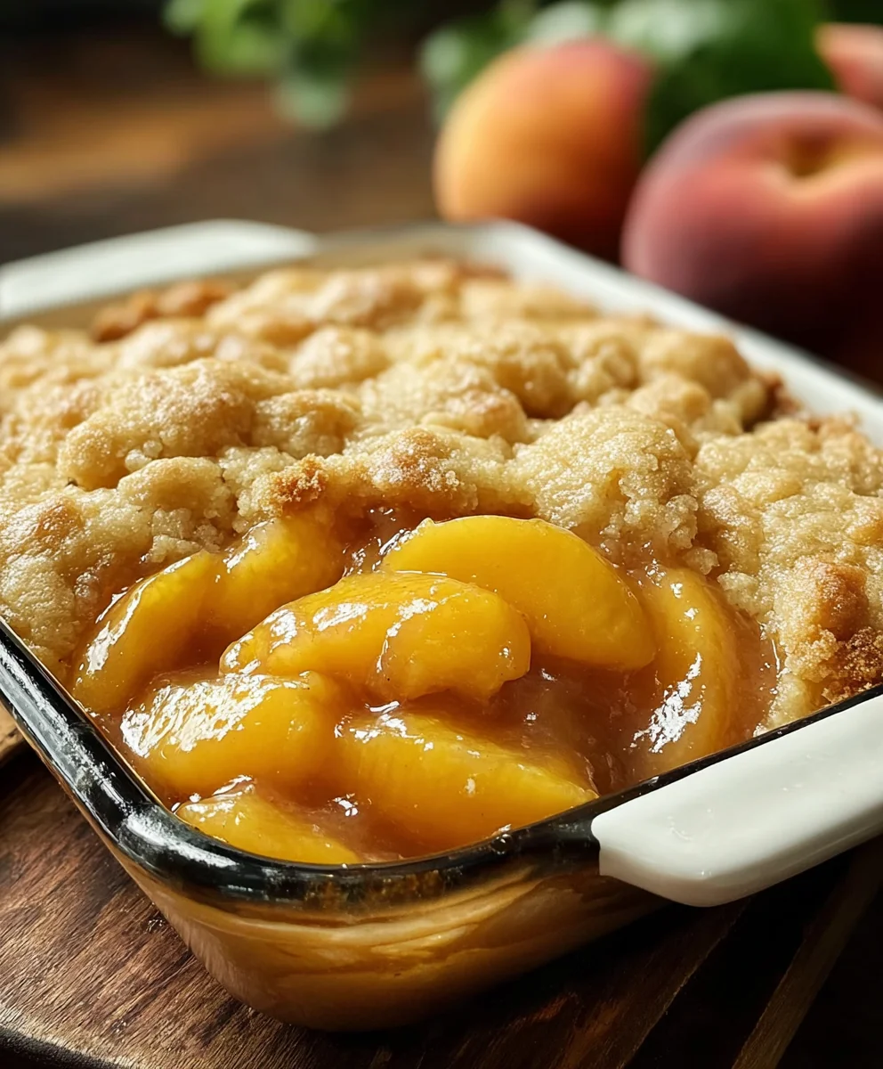 Easy Southern Peach Cobbler Recipe