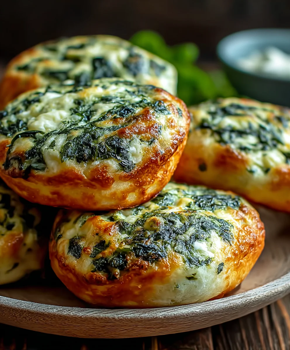 Easy Spinach Cottage Cheese Flagels - Delicious Any Meal