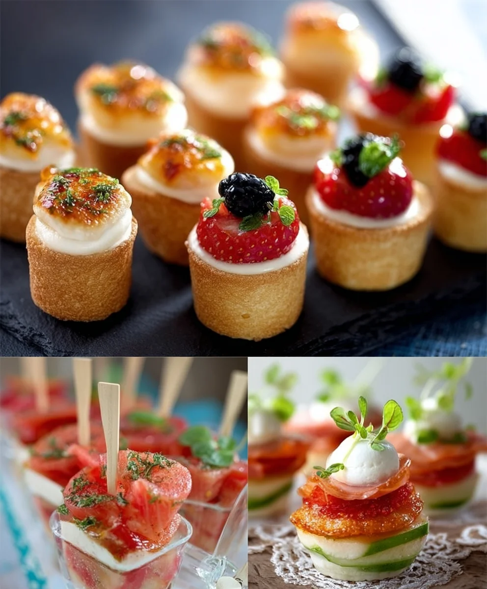 Mini Wedding Foods- Delight Guests with Miniature Bites
