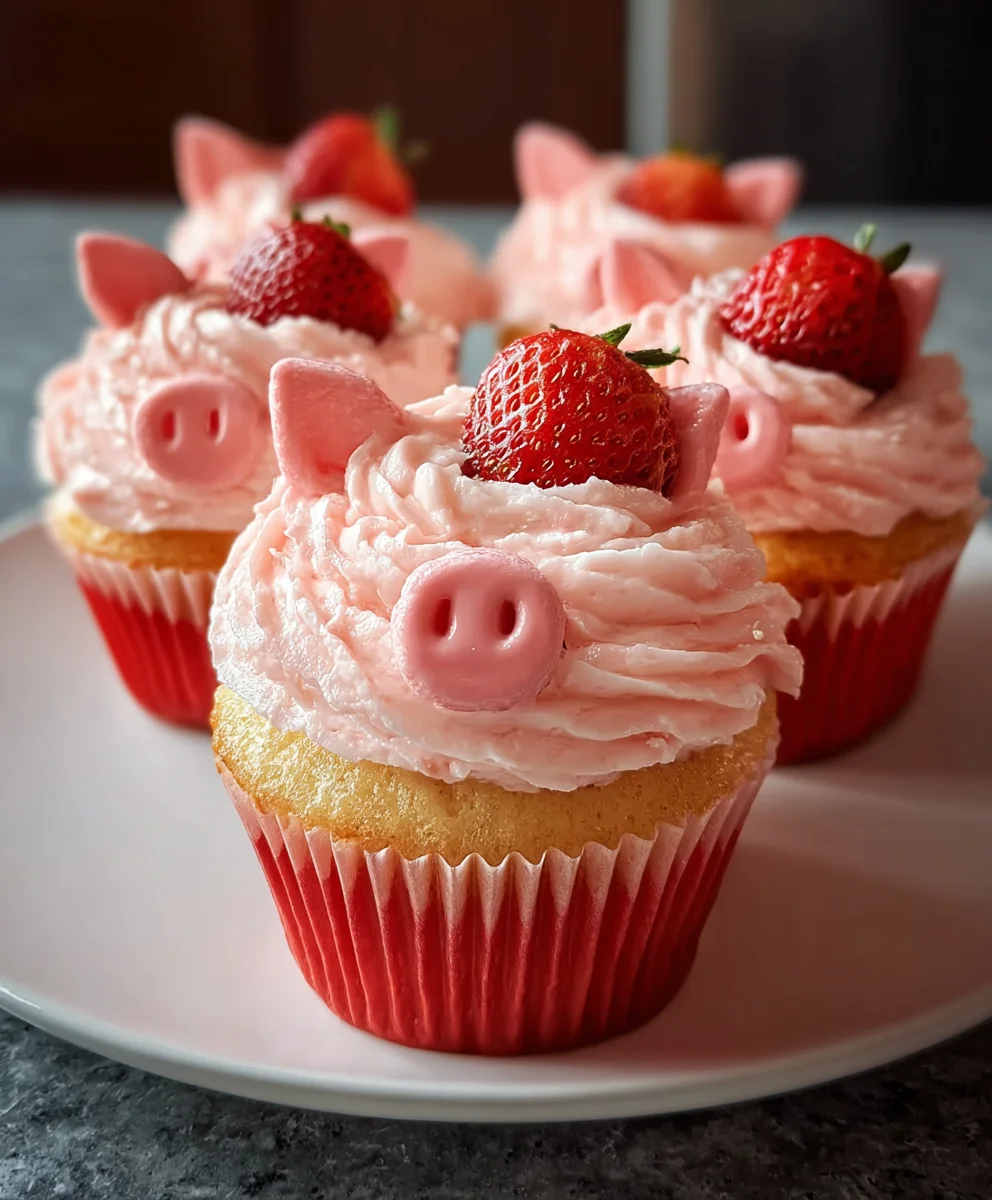 Strawberry Beef Cupcakes - Cute & Delicious Treats