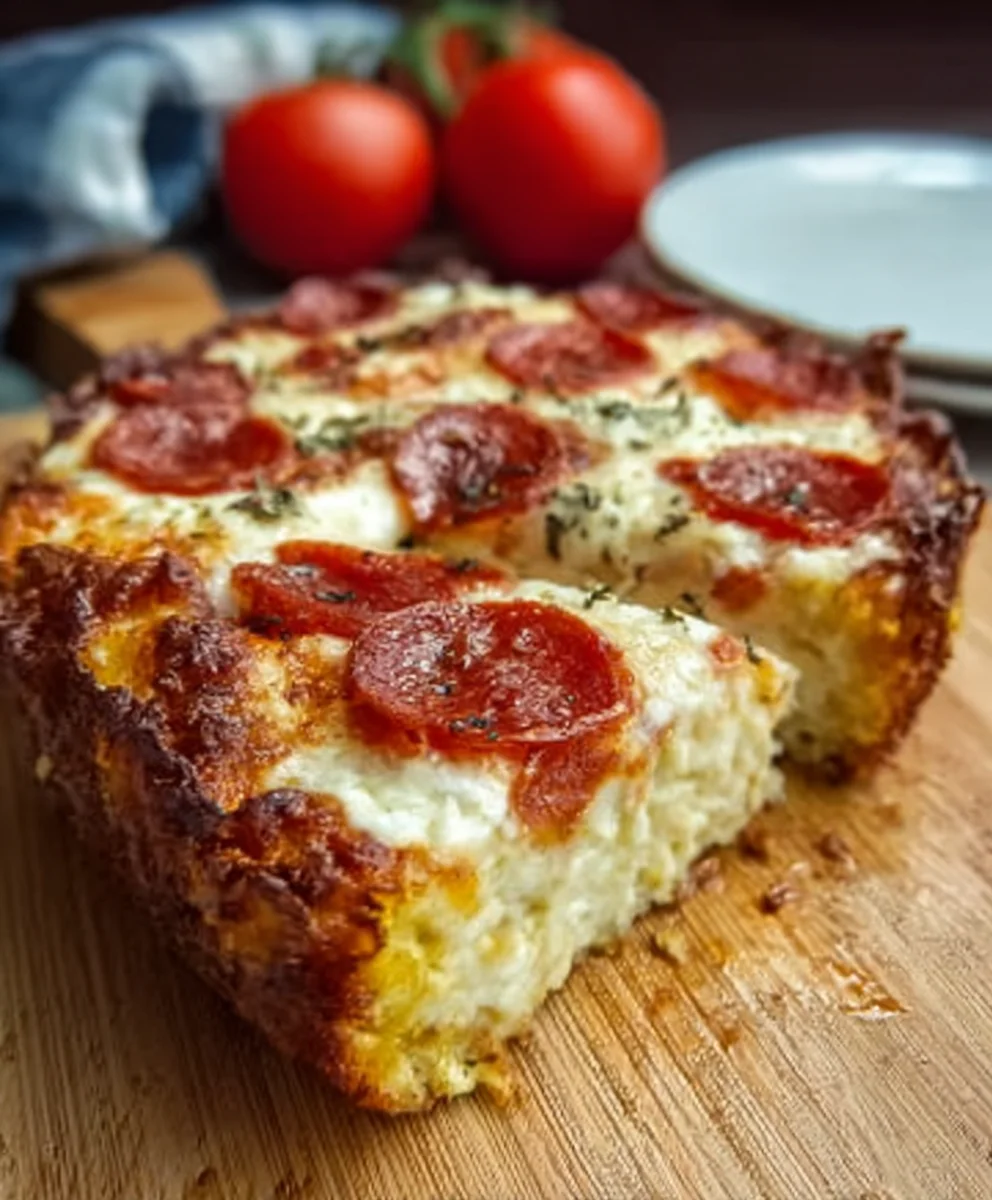 Pizza Cottage Cheese Bake - Easy Weeknight Dinner