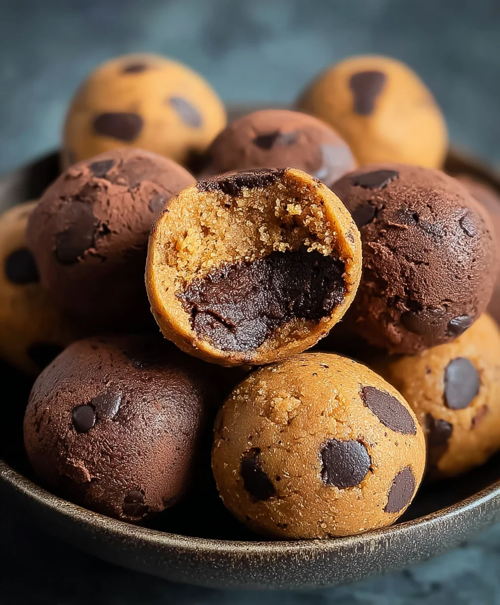Easy Brookie Protein Balls - Healthy Treat