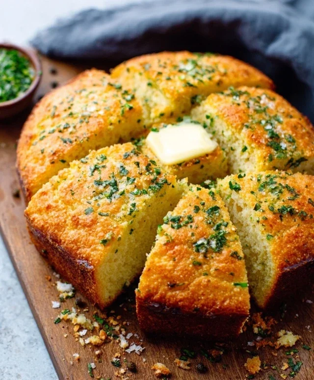 Garlic Butter Keto Bread