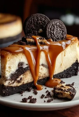 Oreo & Caramel Cheesecake