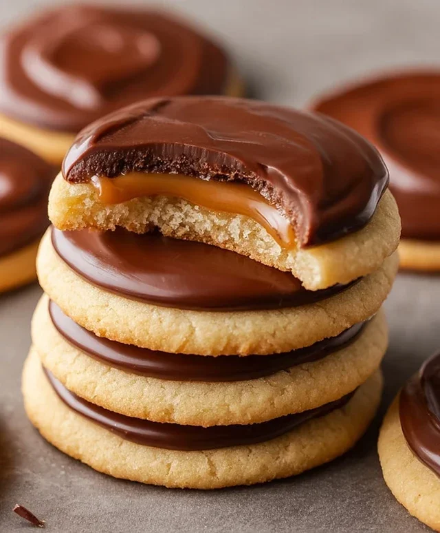 Twix Cookies