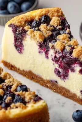 Blueberry Crum extract extractble Cheesecake