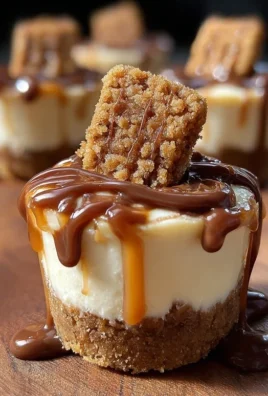 Mini Cookie Butter Cheesecake Cups