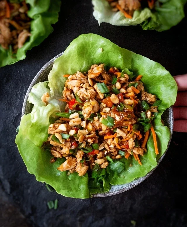 Crunchy PF Chang's Lettuce Wraps