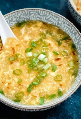 Homemade Egg Drop Soup (Keto & Gluten Free)