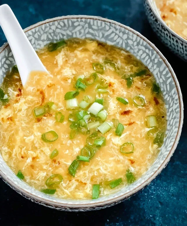 Homemade Egg Drop Soup (Keto & Gluten Free)